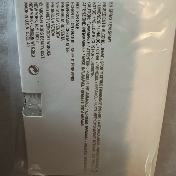 FragranceSampleBundle-VersaceMan,Michael KorsSporty,Chrome United.2 sprays&card. - Picture 4 of 6